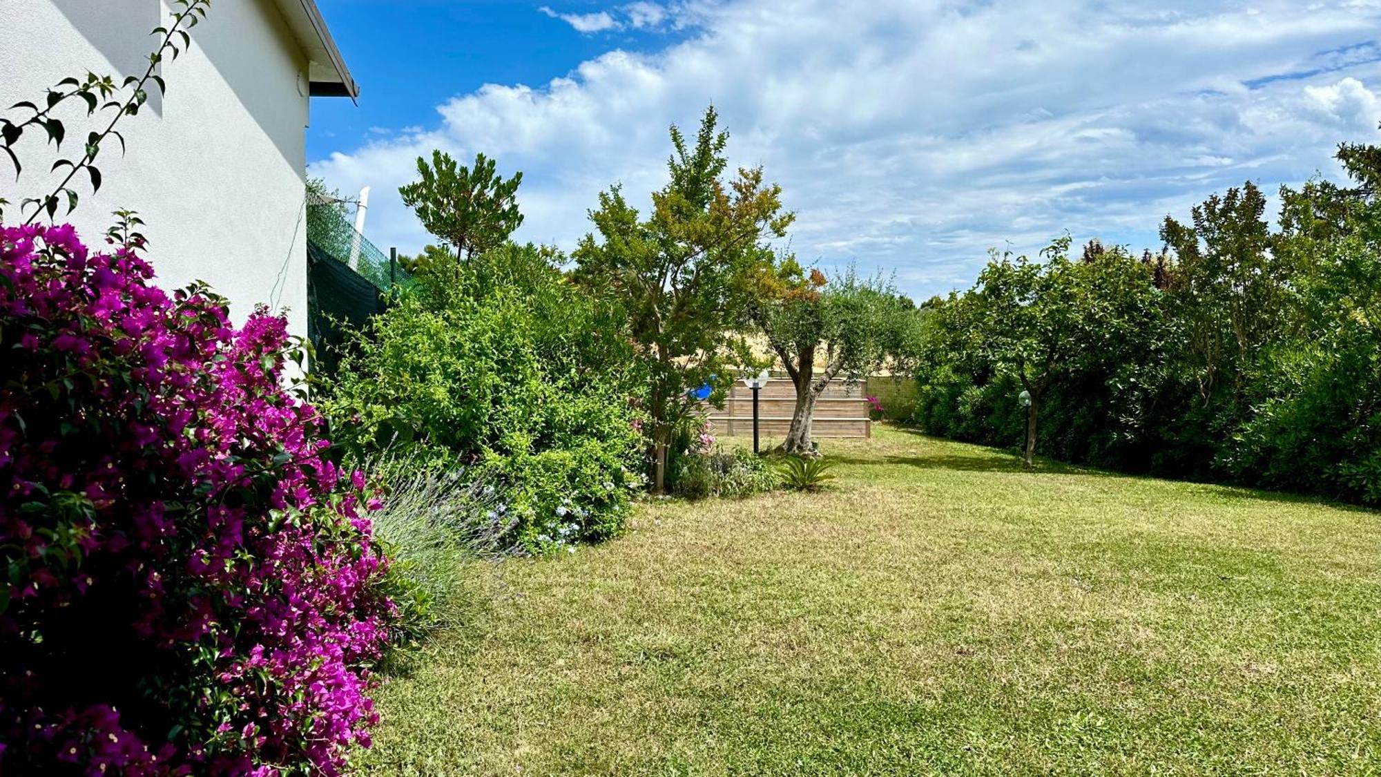 N084 - Numana, Villa Quadrilocale Con Meraviglioso Giardino Εξωτερικό φωτογραφία
